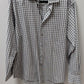 Alfani Performance Men's Grey/White Plaid Regular-Fit Shirt