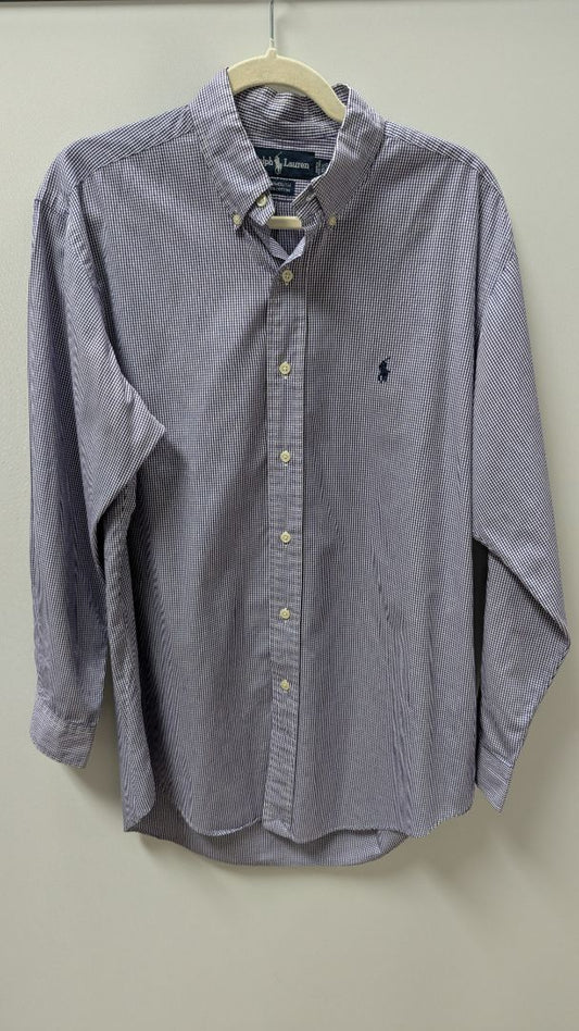Ralph Lauren Men's Dark Blue Yarmouth Oxford Shirt