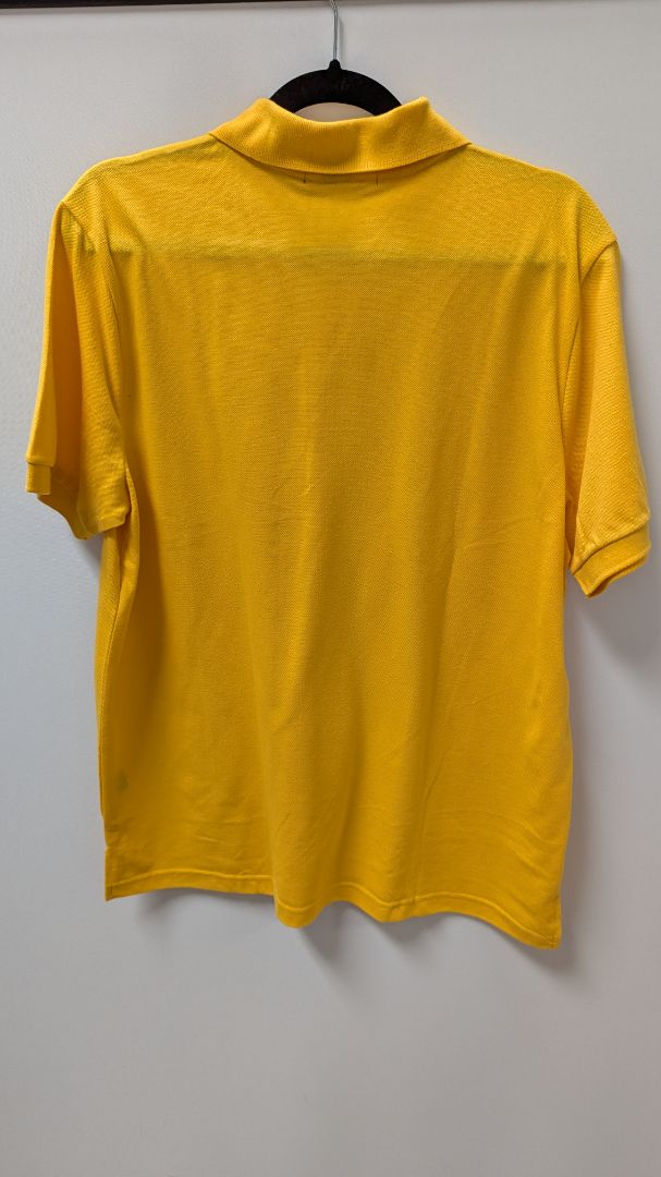 Polo Ralph Lauren Men's Yellow Classic Fit Short-Sleeve Polo Shirt