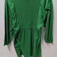 Juicy Couture Kelly Green Bohemian Babydoll Peasant Blouse