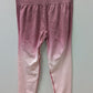 Running Girl Pink/Purple Ombre Seamless Leggings