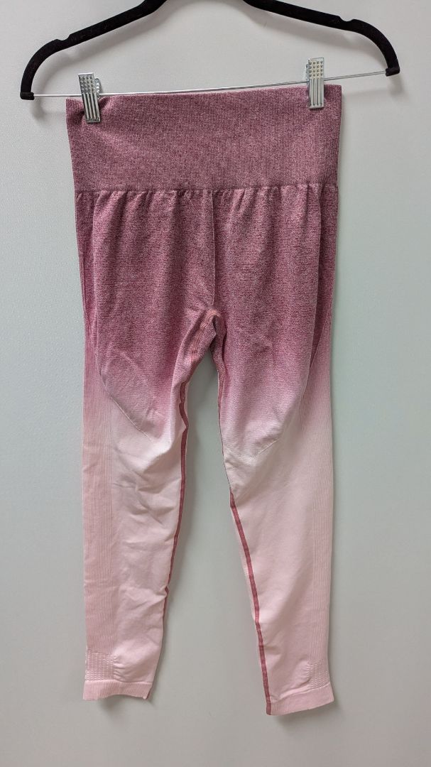Running Girl Pink/Purple Ombre Seamless Leggings