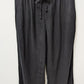 Abercrombie & Fitch Black Linen-Blend Casual Pants