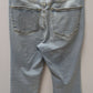 Good American Light Wash Crop Mini Bootcut Jeans