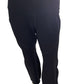 Peter Nygard Black Pull On Active Pants
