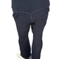 Peter Nygard Black Pull On Active Pants