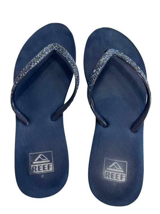 Reef Blue Thong Sandals