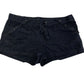 Rewind Black Linen Shorts