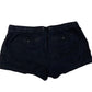 Rewind Black Linen Shorts