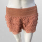 Rewind Blush Pink Ruffled Shorts