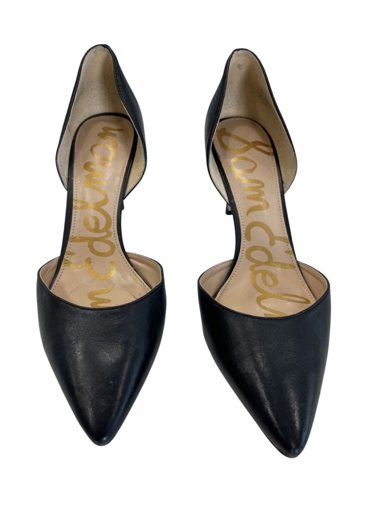 Sam Edelman Black D'orsay 'Viv' Heels