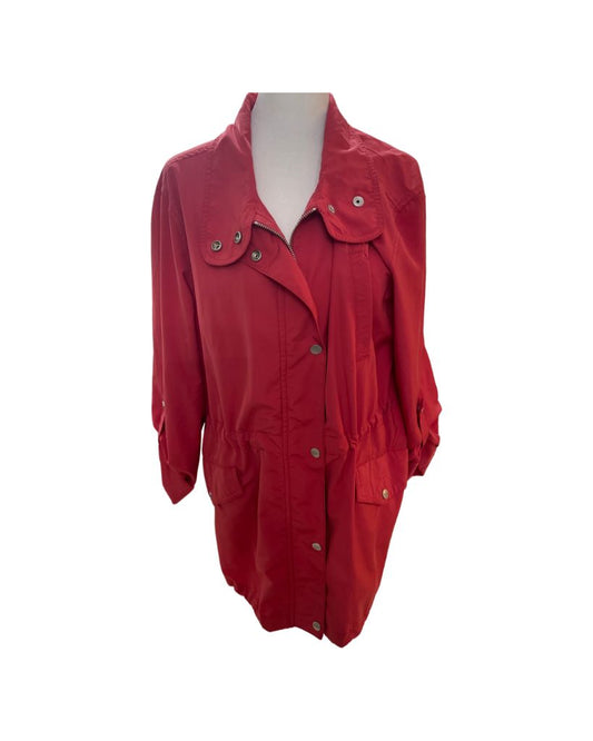 Sanctuary Red Rain Safari Jacket