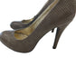 Steve Madden Taupe Snakeskin Pattern Heels