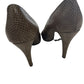 Steve Madden Taupe Snakeskin Pattern Heels