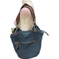 The Sak Blue 'Indio Crochet' Purse with Braided Strap