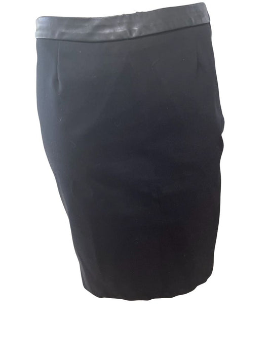 Toi & Moi Black Pencil Skirt with Back Zip
