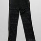 Topman Black Lace Pants with Gold Trim