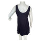 Twenty One Black Tank Bubble Bottom Mini Dress
