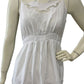 Twenty One White Embroidered Tank