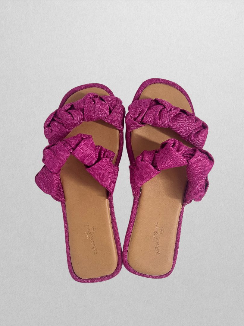 Universal Thread Pink Ruffled Strappy Sandal