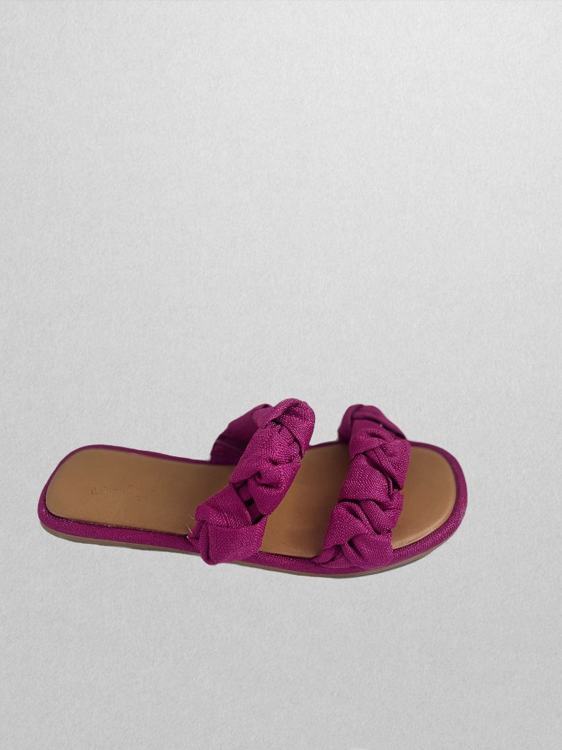 Universal Thread Pink Ruffled Strappy Sandal