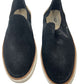 Ugg Black/Tan Perforated Slip On Loafer