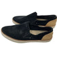 Ugg Black/Tan Perforated Slip On Loafer