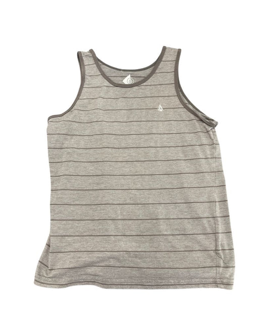 Volcom Grey Striped Tank