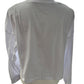 White Crop Long Sleeve Tee