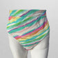 Xhilaration Pastel Stripes High-Waisted Swim Bottom (3X)