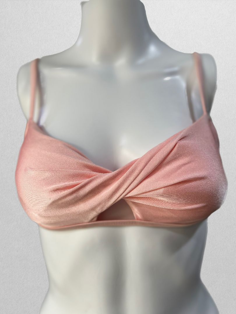 Xhilaration Pink Bikini Top (L)