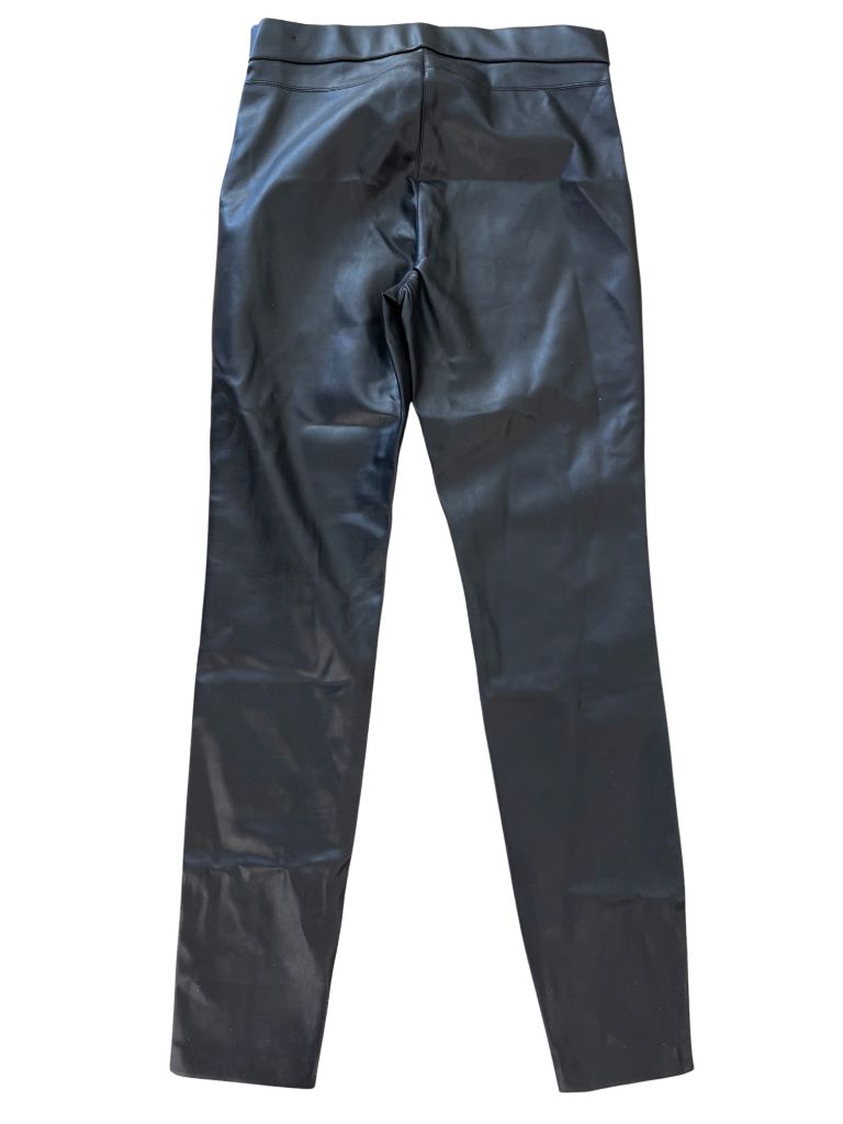 Zara Trafaluc Black Faux Leather Pants