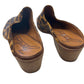 Zodiac Brown Faux Fur Pointed Toe Clogs