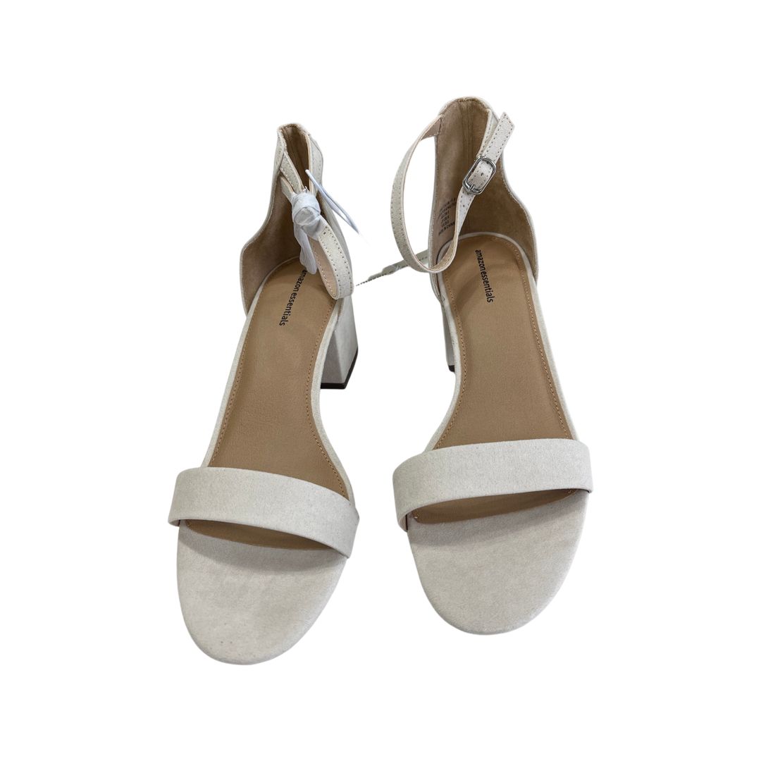 Amazon Essentials Ivory Heeled Sandal