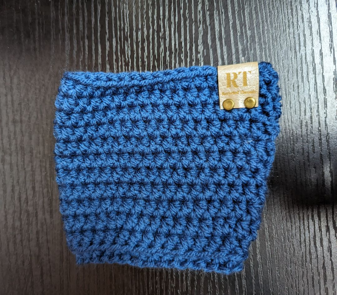 Recycled Threads Blue (L) Mug Cozy