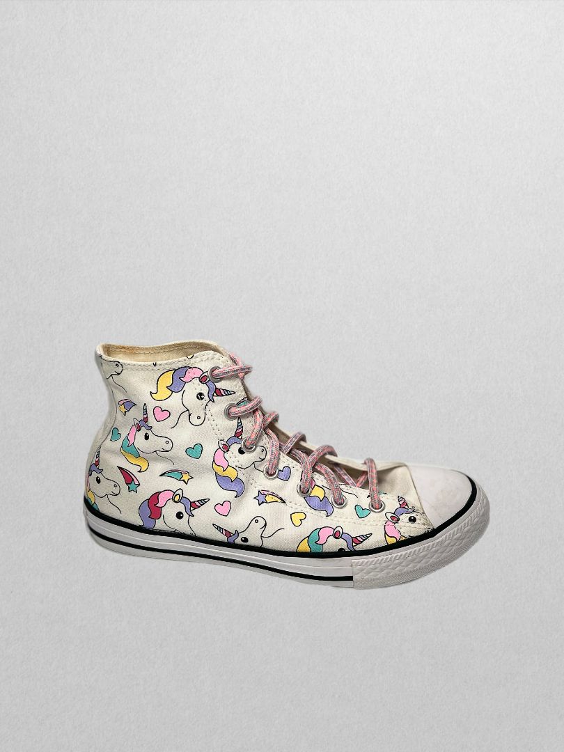 Converse Unicorn/Rainbow High Top Sneaker