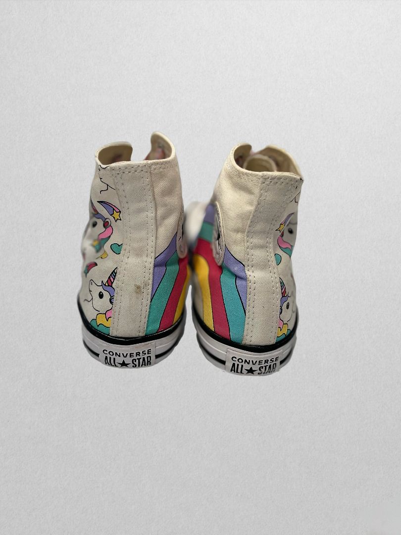 Converse Unicorn/Rainbow High Top Sneaker