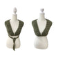 Handmade Crochet Dark Green Halter Top