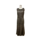 db studio Light Grey Sequin Formal Dress
