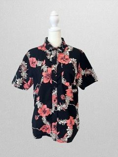 Vans Classic Fit Button-Up Floral Blouse