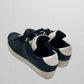 Michael Kors Black Fashion Sneaker with White/Black Flowers