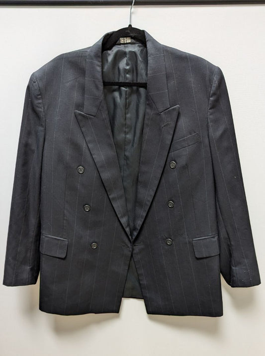 London Square Black Striped Blazer