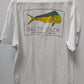 Salty Crew Men's White "Find Refuge in the Sea" Graphic Tee