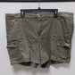 Hot Kiss Dark Green Mid-Rise Cargo Shorts