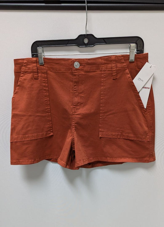 Hudson Washed Rust Orange Utility Shorts
