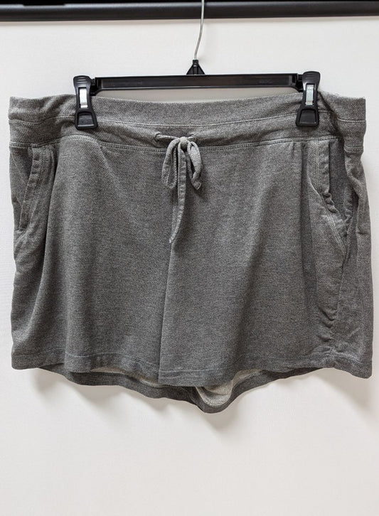 32 Degrees Cool Dark Grey Knit Sweat Shorts