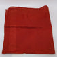YSL Red Square Bordered Scarf