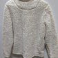Time and Tru Cream Fleece Pullover Sweater