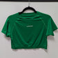 Alphalete Emerald Green Cropped Active T-Shirt