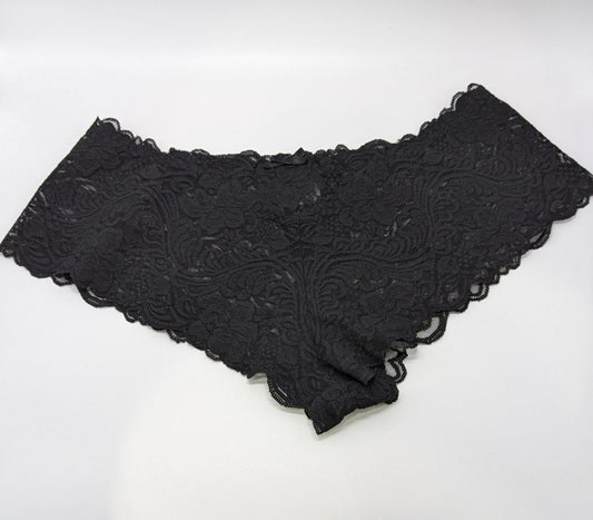Black Lace Cheeky Panty (NWOT)
